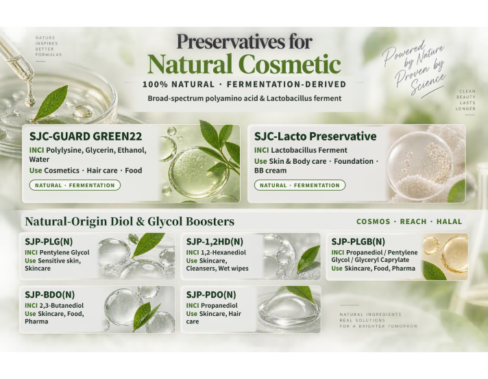 Preservatives for Natural Cosmetic